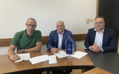 Predstavnici Norveške narodne pomoći donirali opremu MUP-u ŽZH